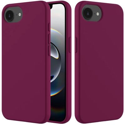 Siliconecover til iPhone 16e - Skovindretning - Rød Siliconecover til iPhone 16e - Skovindretning - Rød