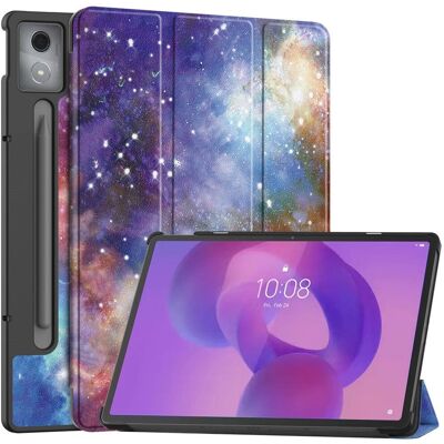 Lenovo IdeaTab Pro EIDERWOOD Galakse Mønster Trefoldet Lommebogscover - Tabletcover Lenovo IdeaTab Pro EIDERWOOD Galakse Mønster Trefoldet Lommebogscover - Tabletcover