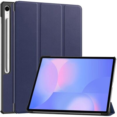 EIDERWOOD Kunstlær Flip Cover for Samsung Galaxy Tab S10 FE+ - Blå EIDERWOOD Kunstlær Flip Cover for Samsung Galaxy Tab S10 FE+ - Blå