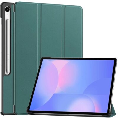 EIDERWOOD Kunstlæder Flip Cover til Samsung Galaxy Tab S10 FE+ - Grøn - Tablethus EIDERWOOD Kunstlæder Flip Cover til Samsung Galaxy Tab S10 FE+ - Grøn - Tablethus