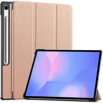 EIDERWOOD Rose Gold Læder Flip Cover for Samsung Galaxy Tab S10 FE+ - Nettbrettdeksel EIDERWOOD Rose Gold Læder Flip Cover for Samsung Galaxy Tab S10 FE+ - Nettbrettdeksel
