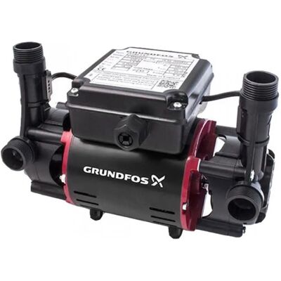 Grundfos Watermill Shower Pump STR2 1.5C Twin Impeller Positive Head - Shower Pump Grundfos Watermill Shower Pump STR2 1.5C Twin Impeller Positive Head - Shower Pump
