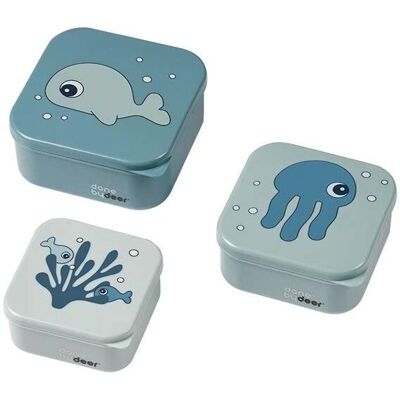 Done by Deer Sea Friends Snackbox - 3-Pack Done by Deer Sea Friends Snackbox - 3-Pack