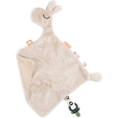 Lalee Baby Koseklut - Mykt plysj, Biterklips, 30x30cm - Babykoseklut Lalee Baby Koseklut - Mykt plysj, Biterklips, 30x30cm - Babykoseklut