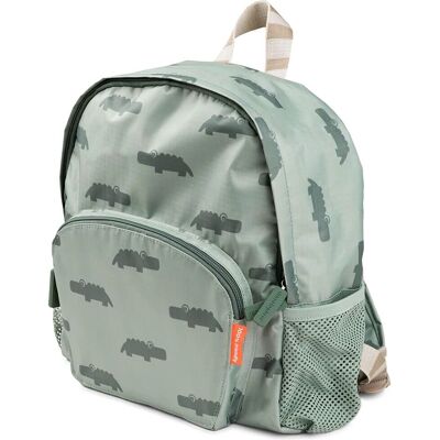 Zaino per bambini Croco Green di Done by Deer - Leggero e Compatto Zaino per bambini Croco Green di Done by Deer - Leggero e Compatto