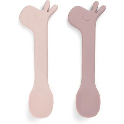 Lalee Silikon Barnskedar - 2 Pack - Puder - Barnbestick Lalee Silikon Barnskedar - 2 Pack - Puder - Barnbestick