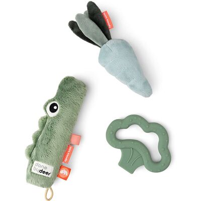 Brinquedos de Atividade - Tiny Croco Verde - 3 peças Brinquedos de Atividade - Tiny Croco Verde - 3 peças
