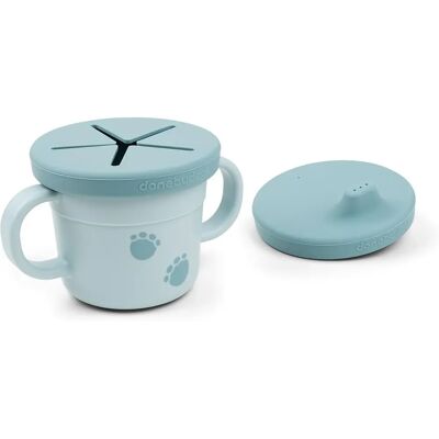 Done by Deer Elphee Blau 3-in-1 Snack- und Schnabeltasse Done by Deer Elphee Blau 3-in-1 Snack- und Schnabeltasse
