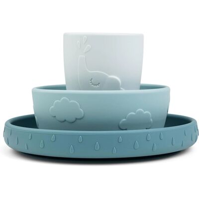 Done by Deer Blau Deer Friends Servise - One Size Done by Deer Blau Deer Friends Servise - One Size