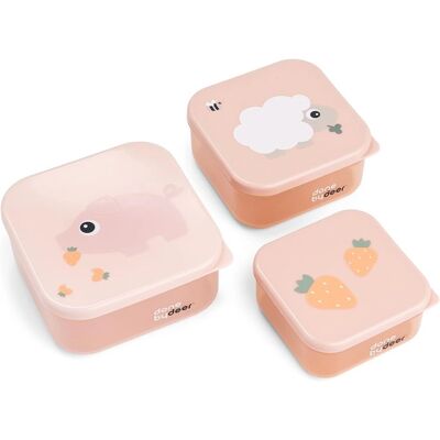 Done by Deer Tiny farm Rose Snack box - Snack box Done by Deer Tiny farm Rose Snack box - Snack box