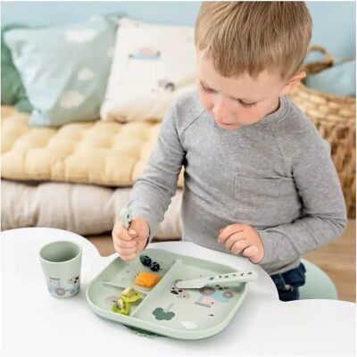 Set pasto Tiny Farm Verde di Done by Deer - Set pasti Set pasto Tiny Farm Verde di Done by Deer - Set pasti
