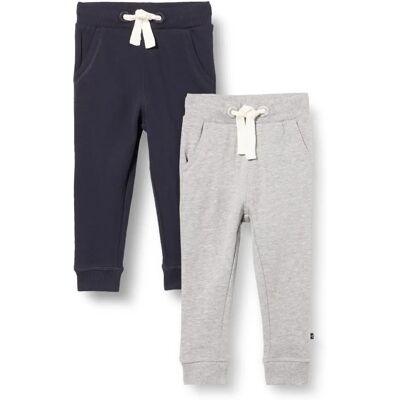 MAGIC KIDS WEAR Mørk marineblå/Grå bomulls joggebukse - Jogging Bottoms MAGIC KIDS WEAR Mørk marineblå/Grå bomulls joggebukse - Jogging Bottoms