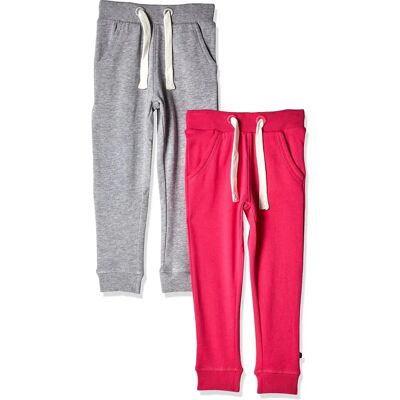 MAGIC KIDS WEAR Mørk rosa/Grå Joggebukser - Joggebukser MAGIC KIDS WEAR Mørk rosa/Grå Joggebukser - Joggebukser