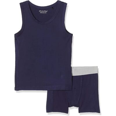 Ensemble de sous-vêtements en bambou Minymo - Débardeur & Boxer - Publicité Ensemble de sous-vêtements en bambou Minymo - Débardeur & Boxer - Publicité