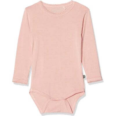 Minymo Body L/ä - Bambus - Rosa - 56 - Body Minymo Body L/ä - Bambus - Rosa - 56 - Body
