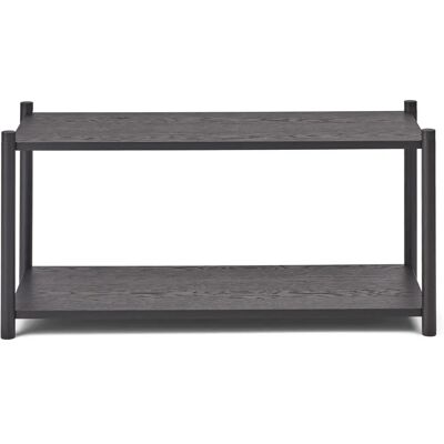 Gejst Svart Eike Modulær Bokhylle - 45x93 cm Gejst Svart Eike Modulær Bokhylle - 45x93 cm
