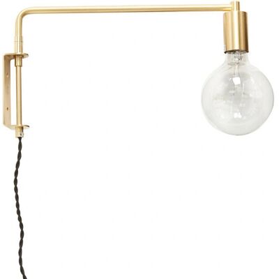 Hübsch Interior Gold Wandleuchte - Skandinavisches Design Hübsch Interior Gold Wandleuchte - Skandinavisches Design