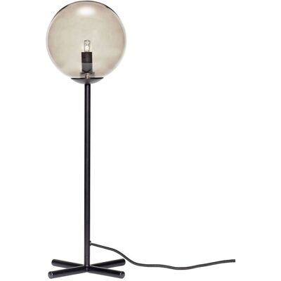 Lampe de Table Hübsch Noire/Brume - Design Scandinave Lampe de Table Hübsch Noire/Brume - Design Scandinave