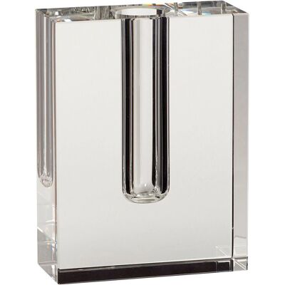 Hübsch Ronda Vase - Crystal, Transparent, 12x5x16 cm Hübsch Ronda Vase - Crystal, Transparent, 12x5x16 cm