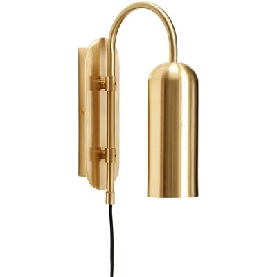 Hübsch Messing Wandleuchte - Elegantes Modern Retro Design Hübsch Messing Wandleuchte - Elegantes Modern Retro Design