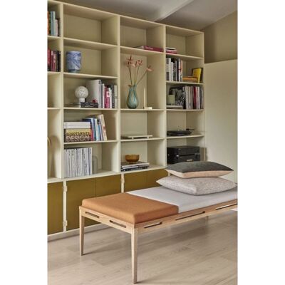 Hübsch Amber Daybed - Orange/Beige - Daybed Hübsch Amber Daybed - Orange/Beige - Daybed