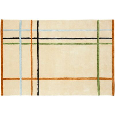 Tapis multicolore Hübsch - 180x120cm - Publicité Tapis multicolore Hübsch - 180x120cm - Publicité