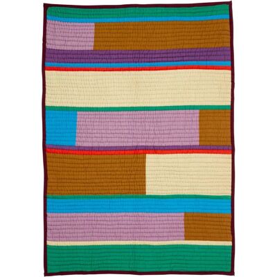 Hübsch Pavilion Block Bunte Decke - Plaid Hübsch Pavilion Block Bunte Decke - Plaid