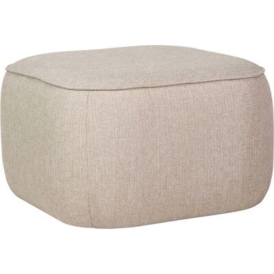 Hübsch Cube Pouf - Sable - 57x57 cm - Pouf - Publicité Hübsch Cube Pouf - Sable - 57x57 cm - Pouf - Publicité