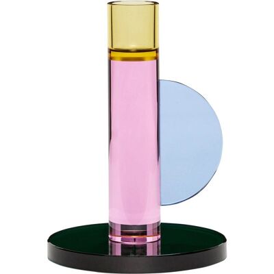 Hübsch Candle Holder Astro yellow/pink/blue/green - Candle Holder Hübsch Candle Holder Astro yellow/pink/blue/green - Candle Holder