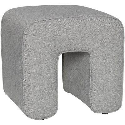 Hübsch Interior - Sculpture Pouf - Grau - 47cm - Wohnzimmer Hübsch Interior - Sculpture Pouf - Grau - 47cm - Wohnzimmer