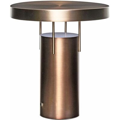 Hübsch BringMe Lampe de Table Portable Rechargeable Laiton Bruni - Lampe de Table Hübsch BringMe Lampe de Table Portable Rechargeable Laiton Bruni - Lampe de Table