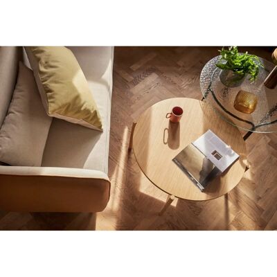 Hübsch Heritage Couchtisch - Ø86 cm - Natur - Beistelltisch Hübsch Heritage Couchtisch - Ø86 cm - Natur - Beistelltisch