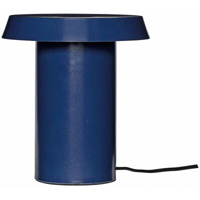 Lampada da tavolo Hübsch Interior Keen - 20cm, Blu scuro Lampada da tavolo Hübsch Interior Keen - 20cm, Blu scuro