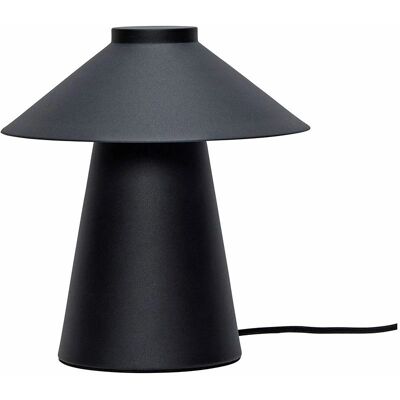 Hübsch Chipper Tischlampe - Schwarz - 26cm Hübsch Chipper Tischlampe - Schwarz - 26cm