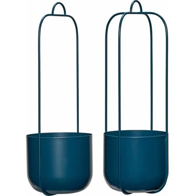 Set de 2 pots suspendus Hübsch Lotus - Publicité Set de 2 pots suspendus Hübsch Lotus - Publicité