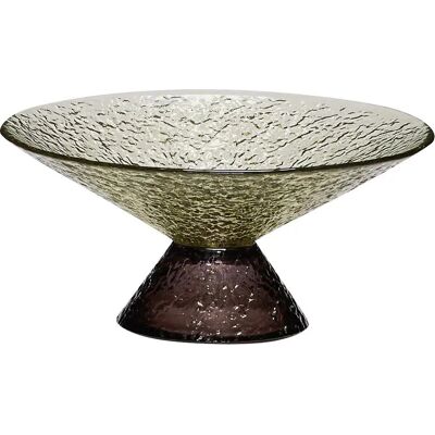 Hübsch Grüner Bonbon Glas Tablett - Dekorativ & Lebensmittelsicher Hübsch Grüner Bonbon Glas Tablett - Dekorativ & Lebensmittelsicher