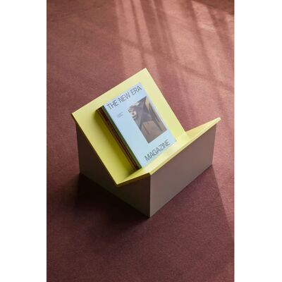 Hübsch Yellow FSC Ash Wood Magazine Holder - Magazine Holder Hübsch Yellow FSC Ash Wood Magazine Holder - Magazine Holder