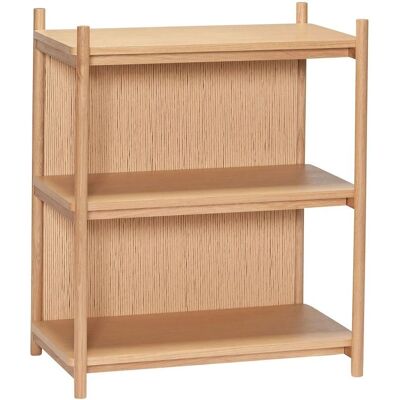 Hübsch Heritage Étagère, petite, Eiche - Shelf Unit - Publicité Hübsch Heritage Étagère, petite, Eiche - Shelf Unit - Publicité