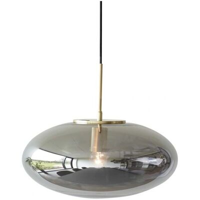 Hübsch Interior - Suspension en verre Ø 40cm, 32cm Hauteur - Lampe Suspendue - Publicité Hübsch Interior - Suspension en verre Ø 40cm, 32cm Hauteur - Lampe Suspendue - Publicité