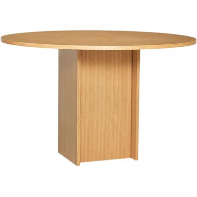Hübsch Table Ronde à Manger Ø120 cm Nature - Table à Manger - Publicité Hübsch Table Ronde à Manger Ø120 cm Nature - Table à Manger - Publicité