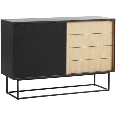 Woud Virka Sideboard - Plassbesparende, Tre og Metall Woud Virka Sideboard - Plassbesparende, Tre og Metall