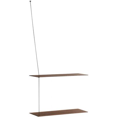 Vägghylla Woud Stedge - 60cm, Rökfärgad Ek - Modern Väggförvaring Vägghylla Woud Stedge - 60cm, Rökfärgad Ek - Modern Väggförvaring