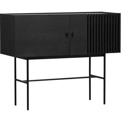 Woud Array Sideboard - Moderne eike- eller svart oppbevaringsmøbel Woud Array Sideboard - Moderne eike- eller svart oppbevaringsmøbel