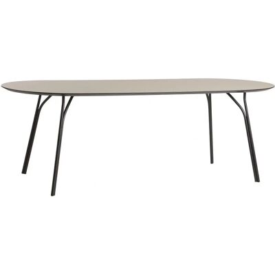 Table à Manger Tree de Woud - Naturel, Pieds Noirs - 220cm - Publicité Table à Manger Tree de Woud - Naturel, Pieds Noirs - 220cm - Publicité