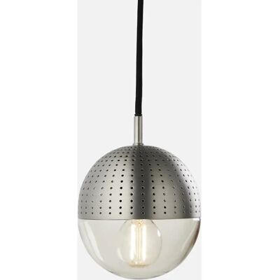 Suspension Small Satin/Smoke Rikke Frost - Woud - Publicité Suspension Small Satin/Smoke Rikke Frost - Woud - Publicité