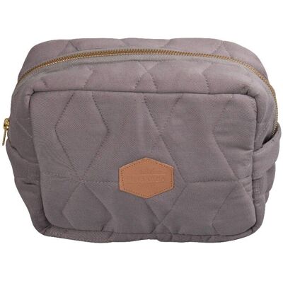 Filibabba - Little Bag Soft Quilt - Ciemny szary - Bawełna organiczna - Kosmetyczka Filibabba - Little Bag Soft Quilt - Ciemny szary - Bawełna organiczna - Kosmetyczka