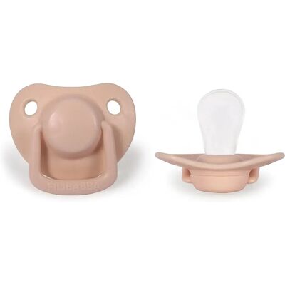 Filibabba Baby Schnuller Peach - 2er-Pack für 0-6 Monate Filibabba Baby Schnuller Peach - 2er-Pack für 0-6 Monate
