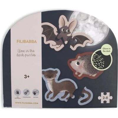 Filibabba - Glødende puslespill - Skogvenner Filibabba - Glødende puslespill - Skogvenner
