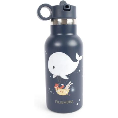 Filibabba Modello FI-03805 Bottiglia in acciaio inox per bambini - 350ml Filibabba Modello FI-03805 Bottiglia in acciaio inox per bambini - 350ml