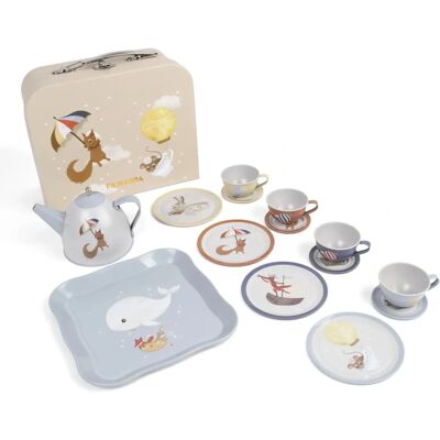 Filibabba Kinders Tea-Set - Rollenspiel Spielzeug Filibabba Kinders Tea-Set - Rollenspiel Spielzeug